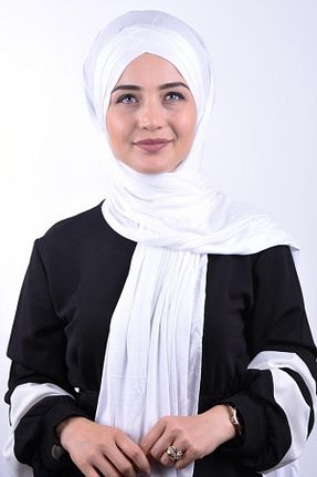 شال سفید زنانه Nowa Scarf - کد 54689606