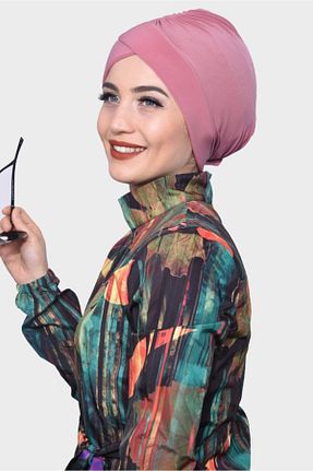 کلاه شنای حجاب صورتی زنانه Luna Nueva - کد 105899979