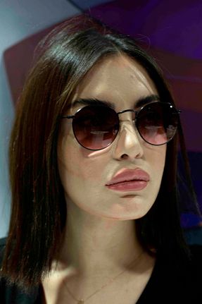 عینک آفتابی طوسی زنانه UV400 Lost - کد 740874578