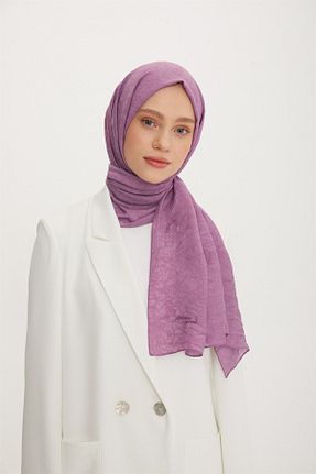 شال بنفش زنانه پنبه ای Armine - کد 354004734