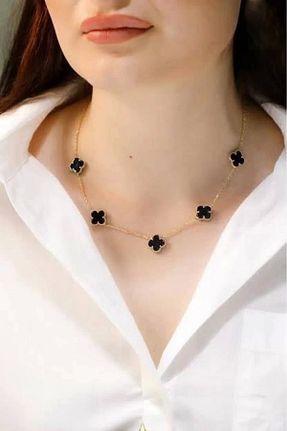 گردنبند جواهر طلائی زنانه زیرکن CERSAL - کد 773618348
