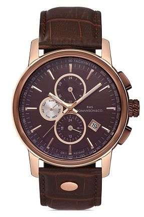 ساعت مچی قهوه ای مردانه 41-45 میلی متر Grand Romanson - کد 799056998
