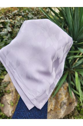 روسری بنفش پنبه ای FRESCO SCARFS - کد 798344395