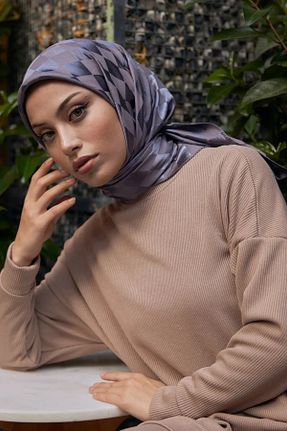 شال طوسی زنانه Bonjela - کد 799120512