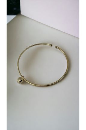 گردنبند جواهر طلائی زنانه برنز کد 799121837