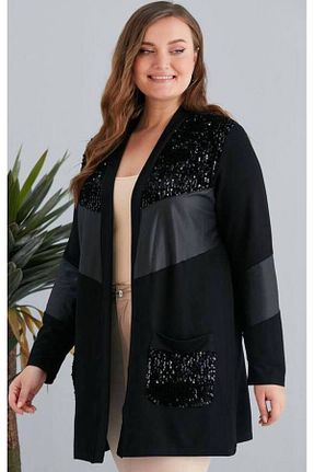 رویه سایز بزرگ مشکی زنانه ویسکون FOR ESRA BIG TREND - کد 799135739