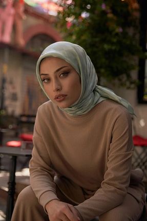 شال سبز زنانه Bonjela - کد 799120370