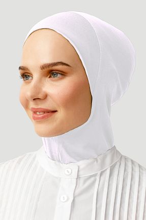 کلاه شنای حجاب سفید زنانه Mooncorn - کد 799461765