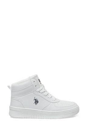 کفش بسکتبال سفید مردانه میکروفیبر U.S. Polo Assn. - کد 800043658