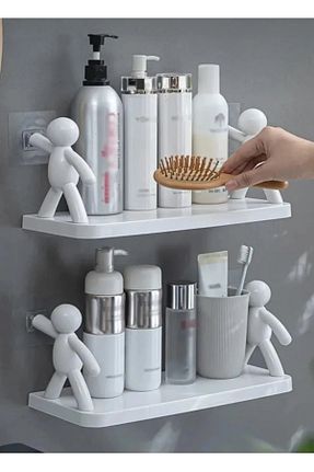 قفسه دیواری سفید 33 سانتی متر HB LİFE - کد 799824590
