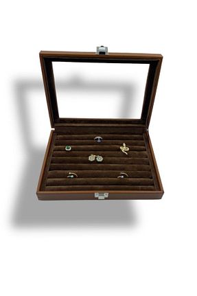 جعبه نگداری مشکی چوب Genel Markalar - کد 378181168