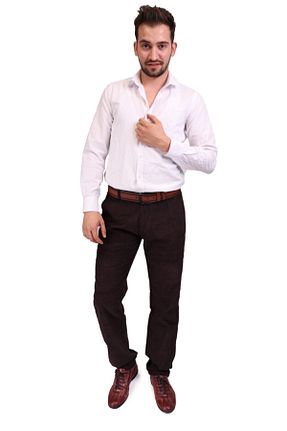 شلوار قهوه ای مردانه پنبه ای Daniel Voi - کد 58120341