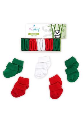 جوراب سبز بچه گانه بامبو Novibaby - کد 370513407