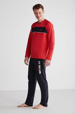 ست لباس راحتی قرمز مردانه لیسانس دار	 U.S. Polo Assn. - کد 800185666