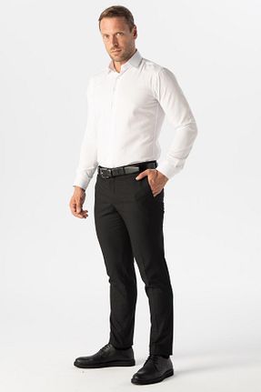 شلوار مشکی مردانه پلی ویسکون SÜVARİ - کد 364274818