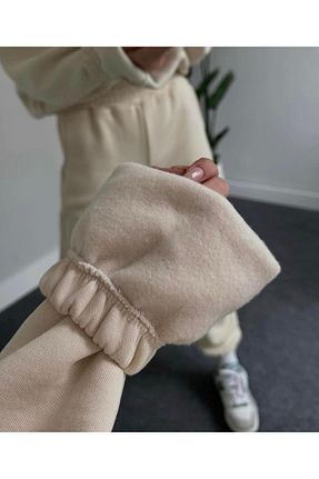 ست کرمکن اسپرت بژ زنانه پنبه پلی استر Floral Sport - کد 775762292
