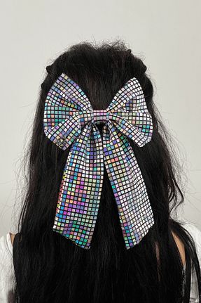 گیره سر طوسی زنانه Macfame - کد 111853840