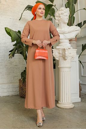 لباس قهوه ای زنانه بافتنی Bestenur - کد 787370834