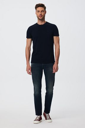 شلوار جین مشکی مردانه پاچه تنگ Lee Cooper - کد 787758611