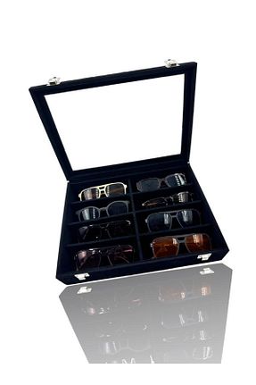 جعبه نگداری مشکی چوب Dijital Çarşı - کد 647148342