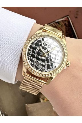 ساعت مچی طلائی زنانه 31-35 میلی متر Ferrucci - کد 799984330