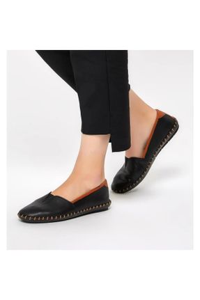 کفش کژوال مشکی زنانه پاشنه کوتاه ( 4 - 1 cm ) پاشنه ساده کد 799999454