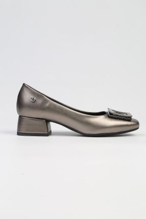 کفش پاشنه بلند کلاسیک زنانه پاشنه ضخیم پاشنه کوتاه ( 4 - 1 cm ) کد 800042383