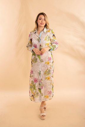لباس سفید زنانه بافتنی Bonitas Beachwear - کد 689140766