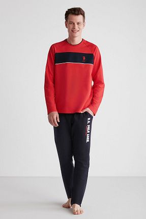 ست لباس راحتی قرمز مردانه لیسانس دار	 U.S. Polo Assn. - کد 800185666