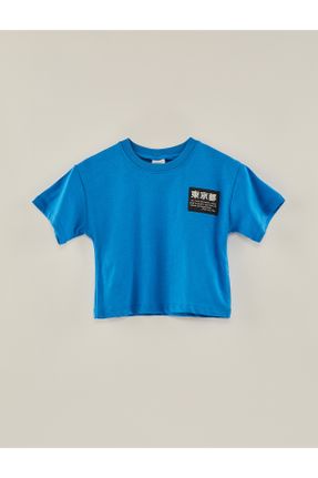 تی شرت سرمه ای بچه گانه اورسایز تکی طراحی کد 800292261