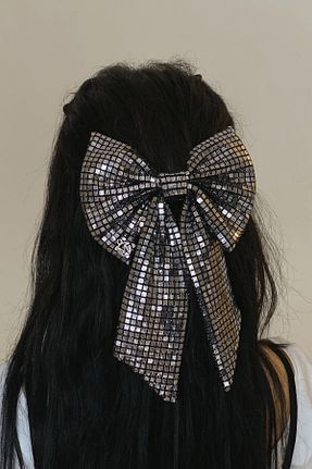 گیره سر طوسی زنانه Macfame - کد 111854144