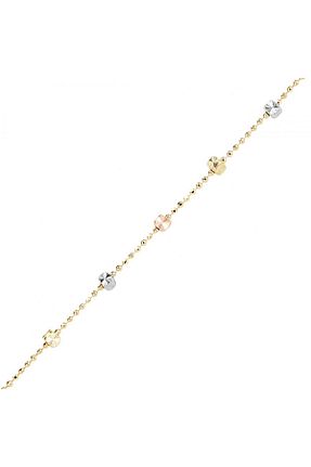 دستبند طلا زرد بچه گانه 14 عیار Altın Sepeti - کد 466803394
