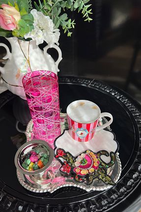 دستمال مهمانی طلائی Bi Bashka - کد 101855854