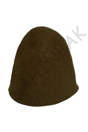 کلاه خاکی زنانه نمد şahinbak - کد 800013399