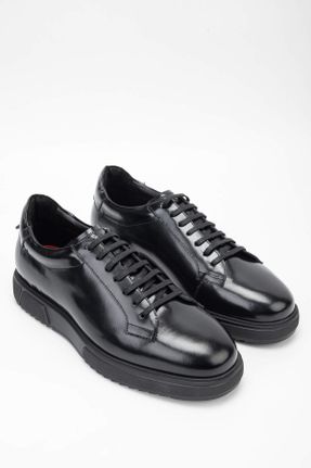 کفش کژوال مشکی مردانه پاشنه کوتاه ( 4 - 1 cm ) پاشنه ساده کد 800032783