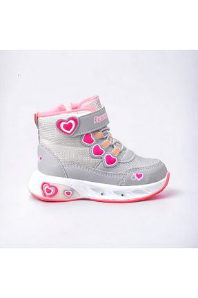 بوت / نیم بوت طوسی بچه گانه چرم مصنوعی PATİK BEBE - کد 771960566