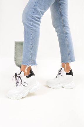 کفش پاشنه بلند پر سفید زنانه چرم مصنوعی پاشنه متوسط ( 5 - 9 cm ) پاشنه پر کد 800230787