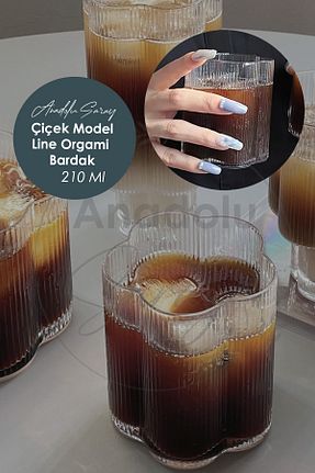 لیوان قهوه ای شیشه Anadolu Saray - کد 789843450