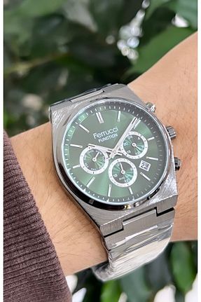 ساعت مچی طوسی مردانه 40 میلی متر Ferrucci - کد 797974718