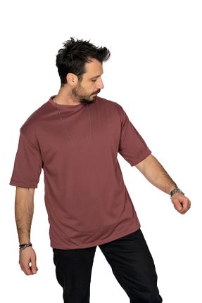 تیشرت سایز بزرگ بنفش مردانه تکی MAXI DRY - کد 778306003