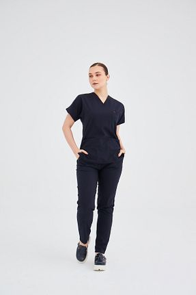 لباس ایمنی کار سرمه ای yeni medikal - کد 769960334