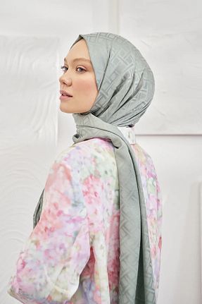 شال سبز زنانه پلی استر ALLURİNG - کد 783295354