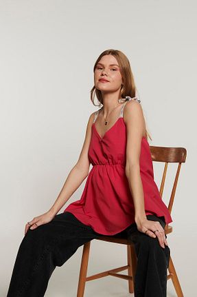بلوز بارداری صورتی زنانه پنبه ای Lyn Mama - کد 304300773