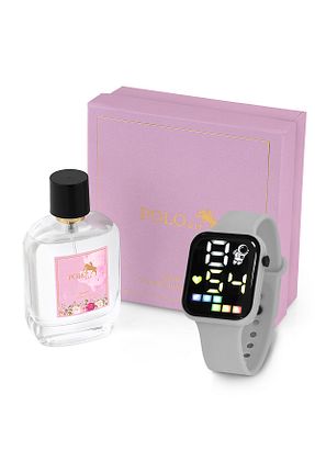 ساعت مچی طوسی زنانه 31-35 میلی متر polo air - کد 801076069