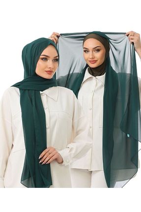 روسری سبز شیفون zocac - کد 701110327