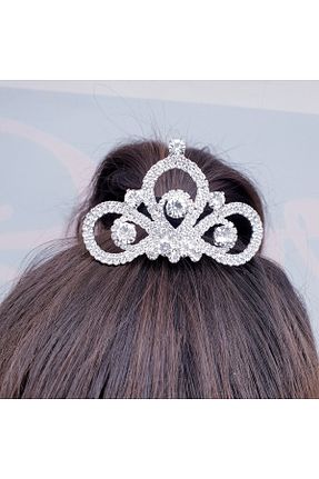 تاج سفید بچه گانه سنگ کریستال MAGRİB - کد 800893586