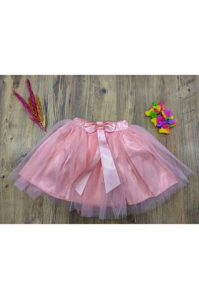 دامن صورتی بچه گانه پلی استر Nacar - کد 267637215