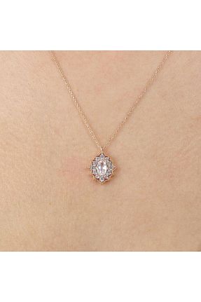 گردنبند نقره بژ زنانه 925 عیار Mia Vento - کد 801106842