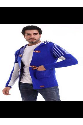 رویه سایز بزرگ آبی مردانه اکریلیک bfors halil triko - کد 792642505