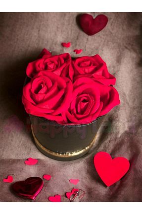 گل خشک و مصنوعی قرمز Happyland - کد 800732788